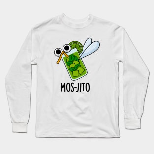 Mos-jito Cute Mojito Drink Pun Long Sleeve T-Shirt